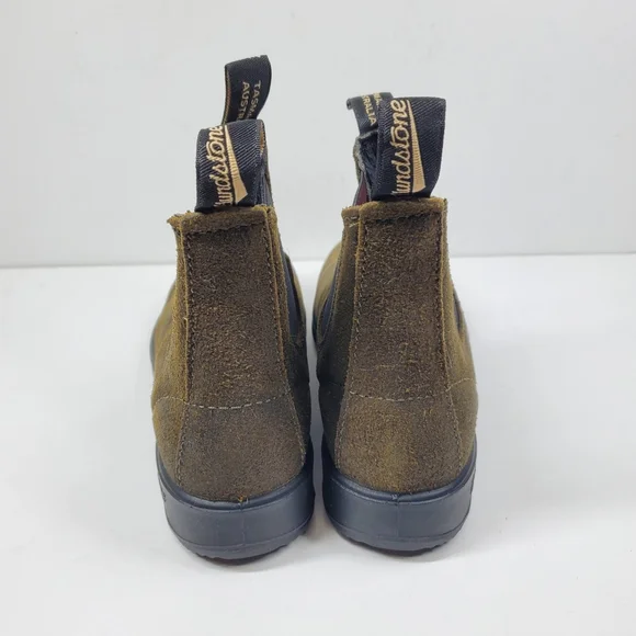 New Blundstone 1615 Olive Chelsea Boots - Picture 3 of 5